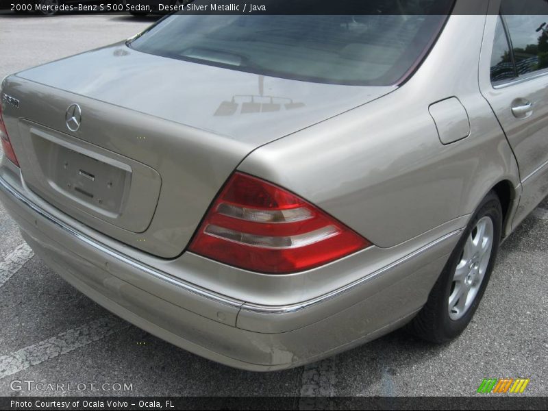 Desert Silver Metallic / Java 2000 Mercedes-Benz S 500 Sedan