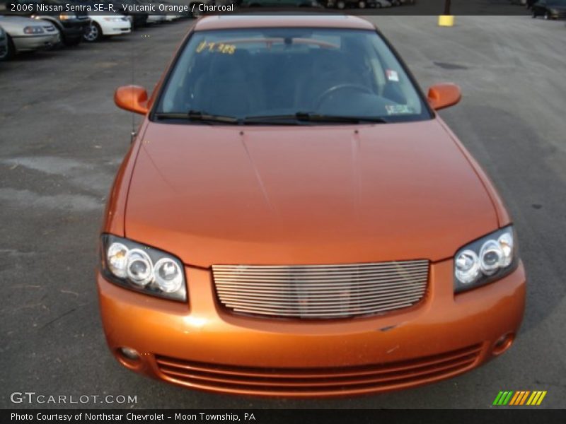 Volcanic Orange / Charcoal 2006 Nissan Sentra SE-R