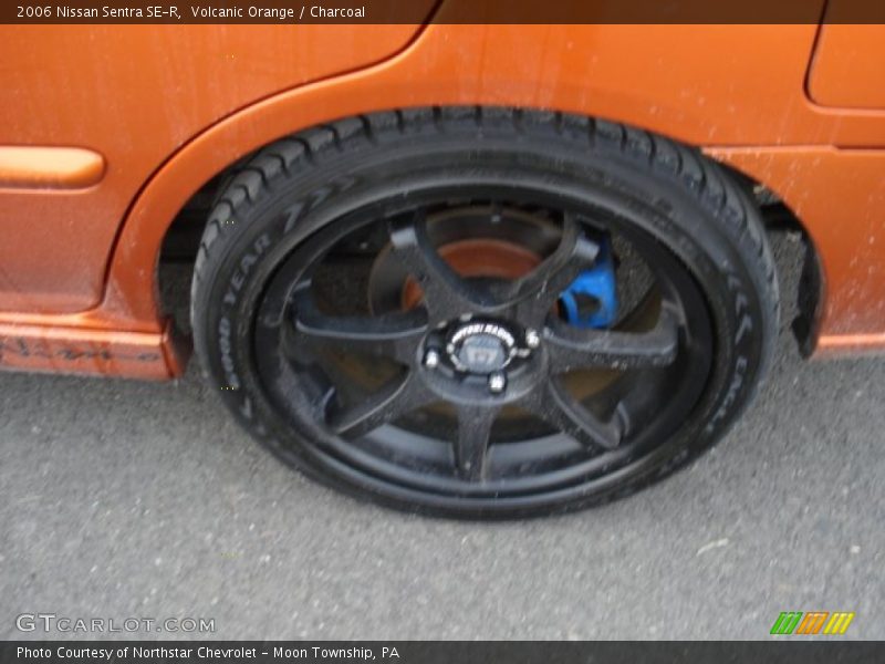 Volcanic Orange / Charcoal 2006 Nissan Sentra SE-R