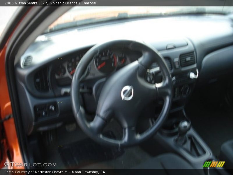 Volcanic Orange / Charcoal 2006 Nissan Sentra SE-R