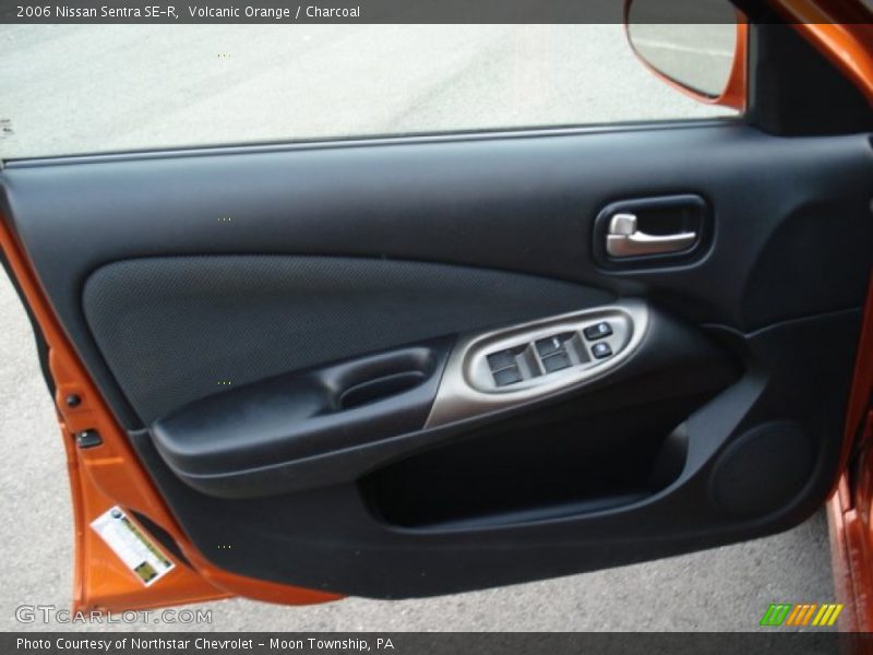 Volcanic Orange / Charcoal 2006 Nissan Sentra SE-R