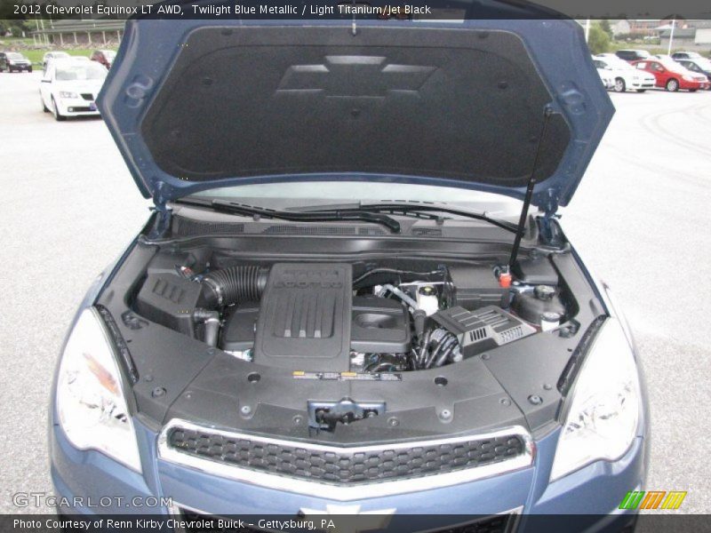 Twilight Blue Metallic / Light Titanium/Jet Black 2012 Chevrolet Equinox LT AWD
