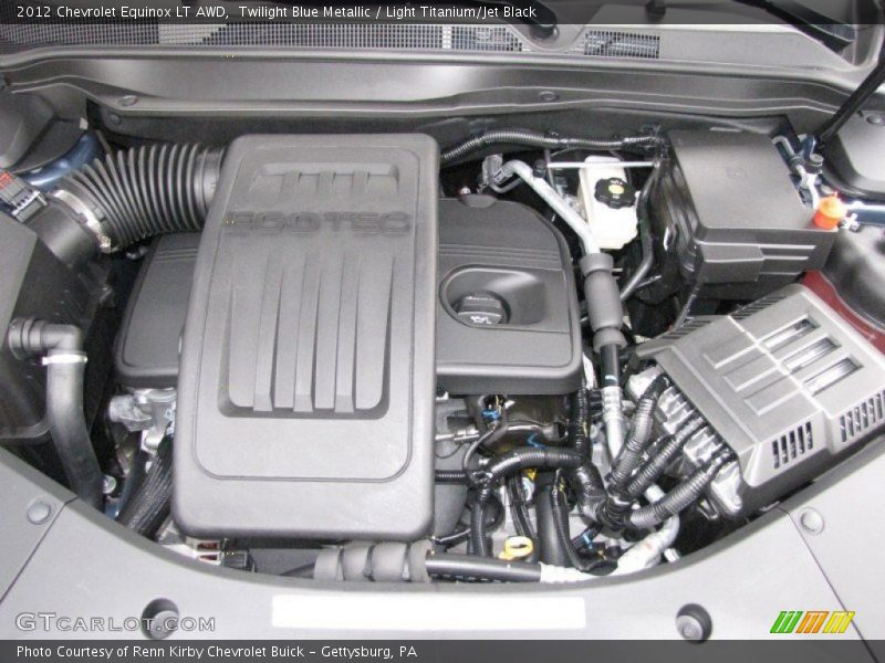 Twilight Blue Metallic / Light Titanium/Jet Black 2012 Chevrolet Equinox LT AWD