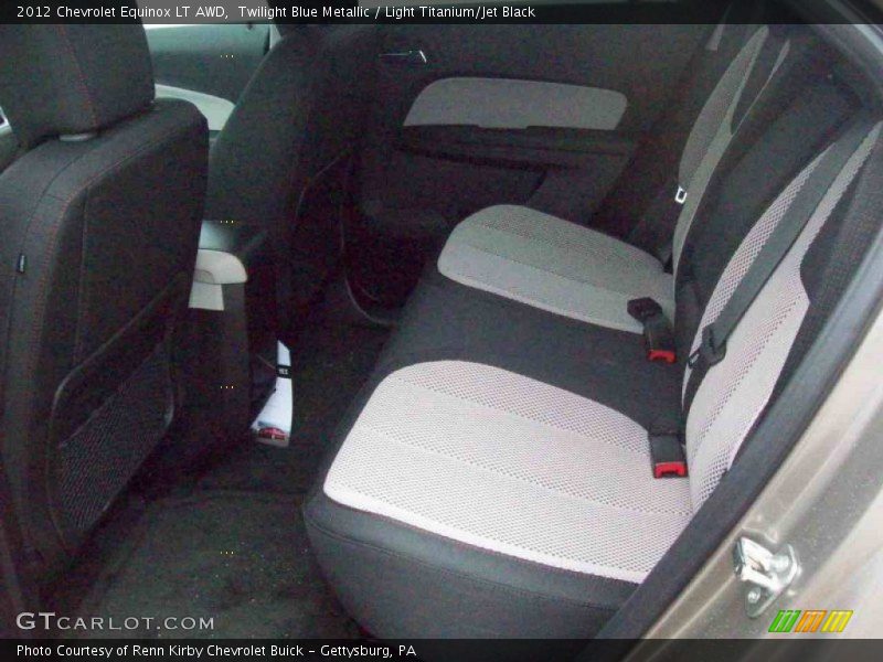 Twilight Blue Metallic / Light Titanium/Jet Black 2012 Chevrolet Equinox LT AWD