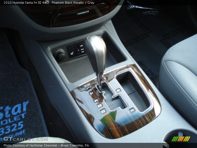  2010 Santa Fe SE 4WD 6 Speed Shiftronic Automatic Shifter