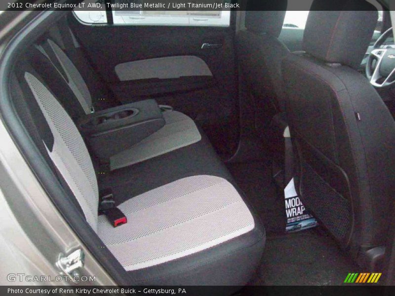 Twilight Blue Metallic / Light Titanium/Jet Black 2012 Chevrolet Equinox LT AWD