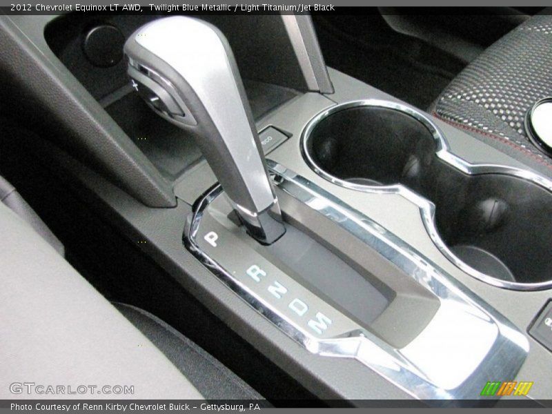 Twilight Blue Metallic / Light Titanium/Jet Black 2012 Chevrolet Equinox LT AWD