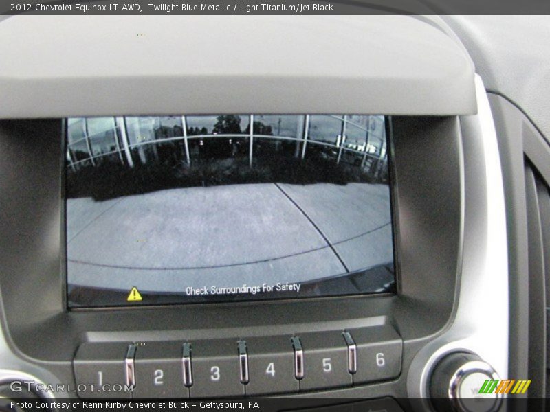 Twilight Blue Metallic / Light Titanium/Jet Black 2012 Chevrolet Equinox LT AWD