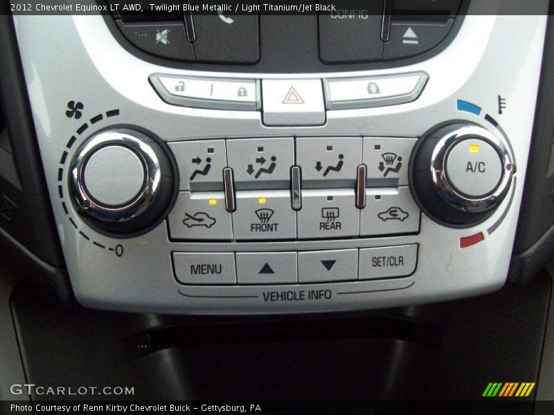 Twilight Blue Metallic / Light Titanium/Jet Black 2012 Chevrolet Equinox LT AWD
