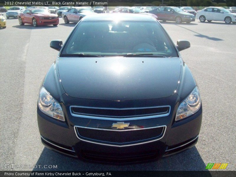 Black Granite Metallic / Titanium 2012 Chevrolet Malibu LT