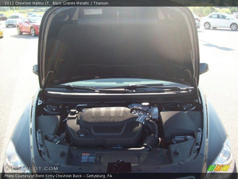 Black Granite Metallic / Titanium 2012 Chevrolet Malibu LT