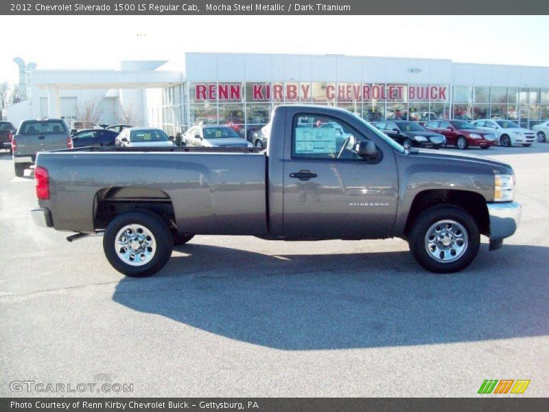 Mocha Steel Metallic / Dark Titanium 2012 Chevrolet Silverado 1500 LS Regular Cab