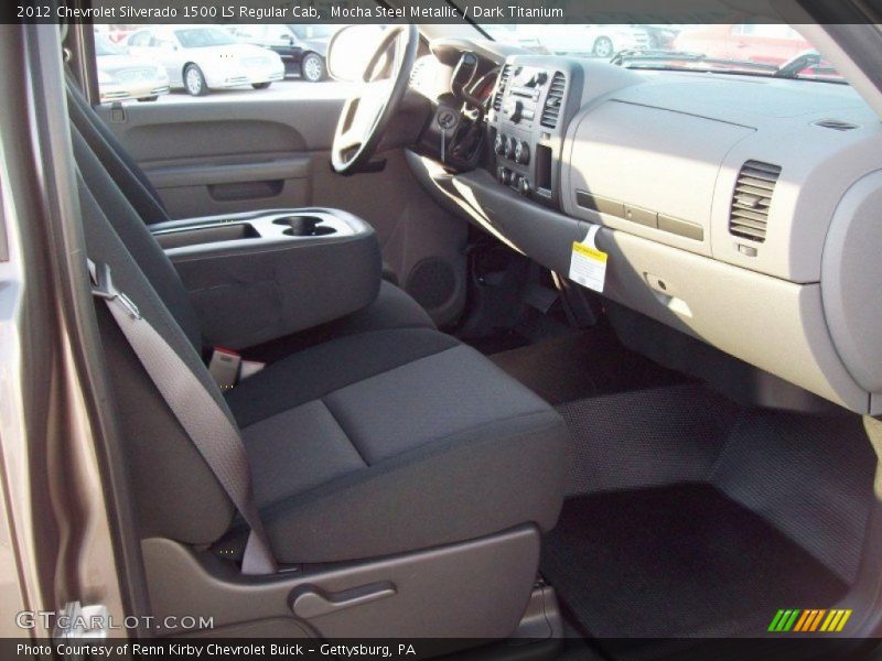 Mocha Steel Metallic / Dark Titanium 2012 Chevrolet Silverado 1500 LS Regular Cab