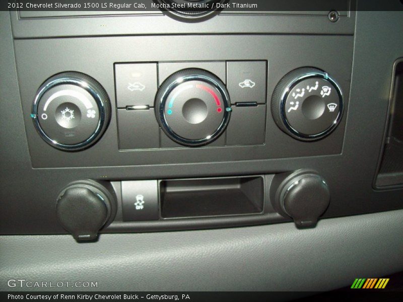 Mocha Steel Metallic / Dark Titanium 2012 Chevrolet Silverado 1500 LS Regular Cab