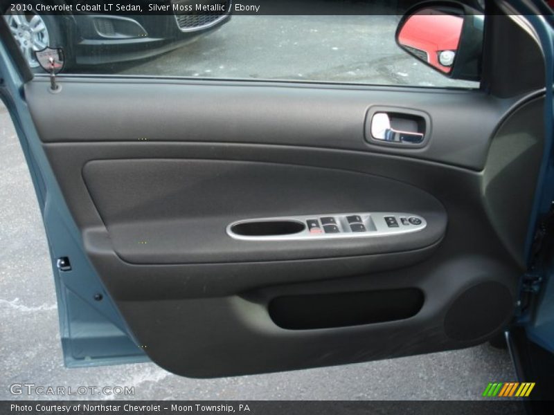 Silver Moss Metallic / Ebony 2010 Chevrolet Cobalt LT Sedan