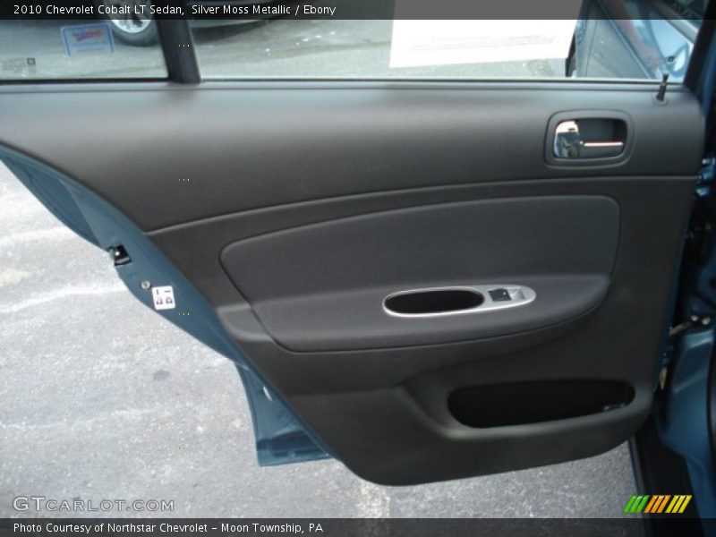 Silver Moss Metallic / Ebony 2010 Chevrolet Cobalt LT Sedan