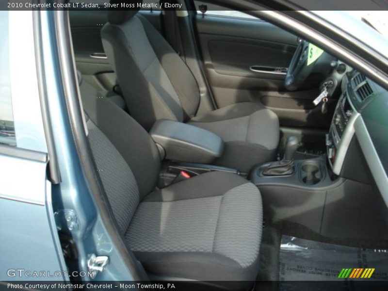 Silver Moss Metallic / Ebony 2010 Chevrolet Cobalt LT Sedan