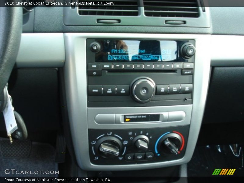 Silver Moss Metallic / Ebony 2010 Chevrolet Cobalt LT Sedan