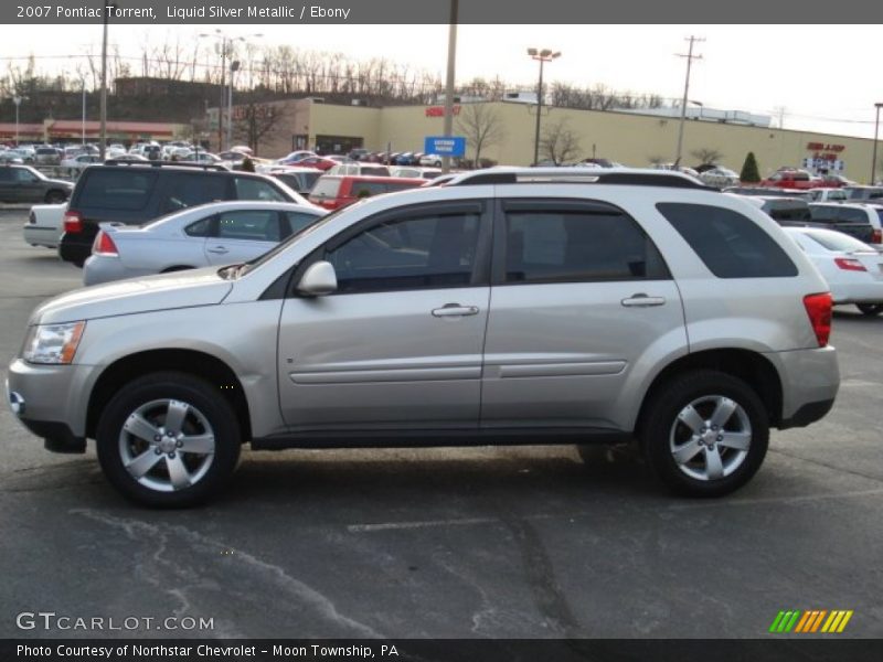 Liquid Silver Metallic / Ebony 2007 Pontiac Torrent