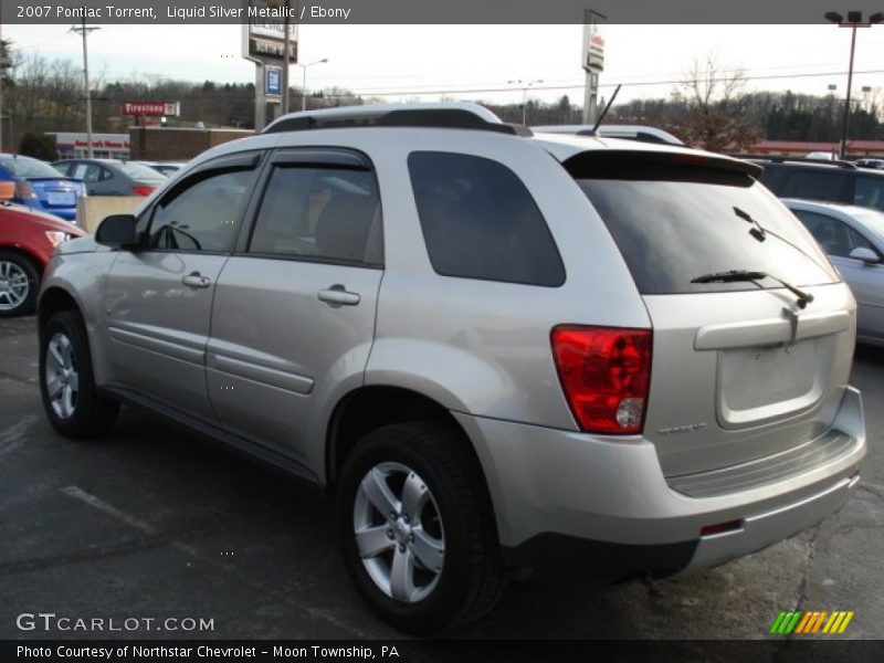 Liquid Silver Metallic / Ebony 2007 Pontiac Torrent