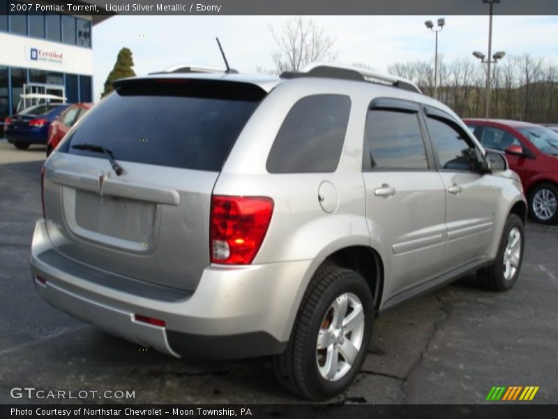 Liquid Silver Metallic / Ebony 2007 Pontiac Torrent