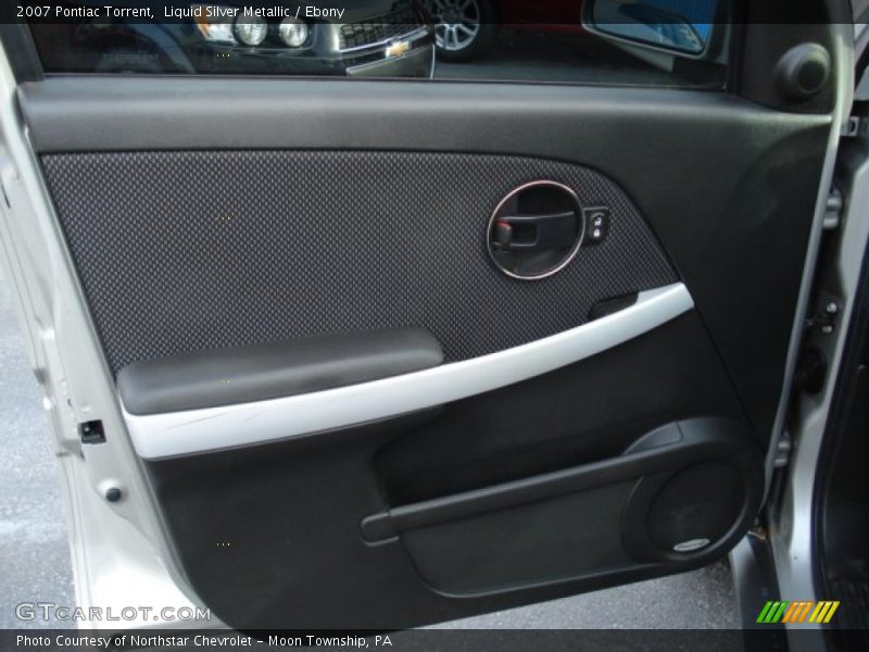 Liquid Silver Metallic / Ebony 2007 Pontiac Torrent