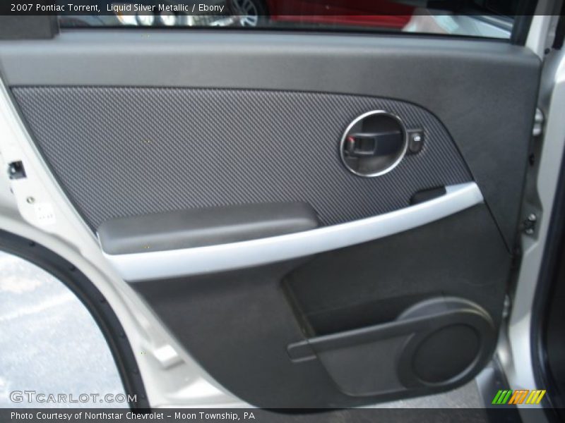 Liquid Silver Metallic / Ebony 2007 Pontiac Torrent