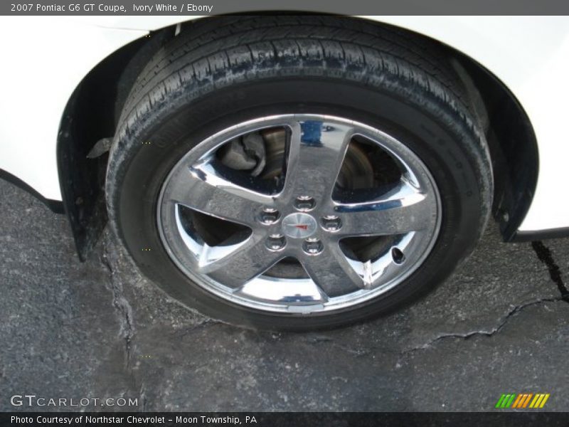 Ivory White / Ebony 2007 Pontiac G6 GT Coupe