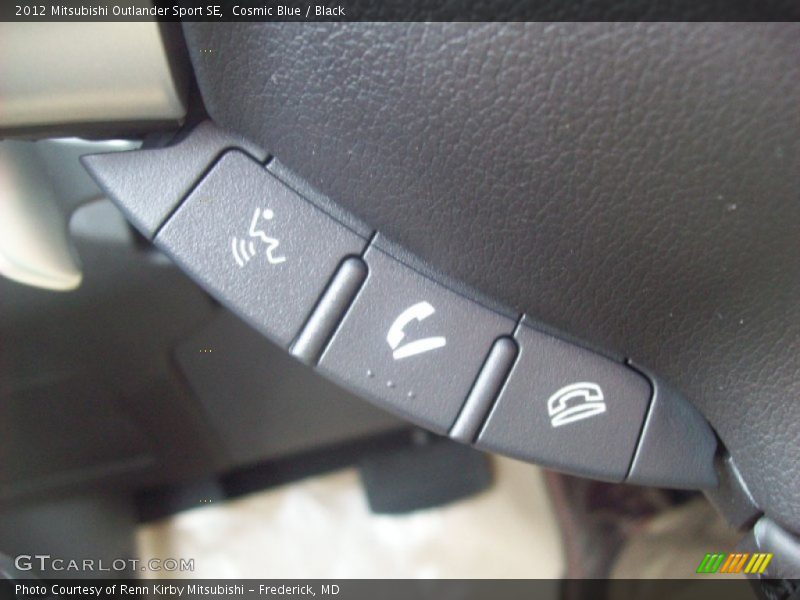 Cosmic Blue / Black 2012 Mitsubishi Outlander Sport SE