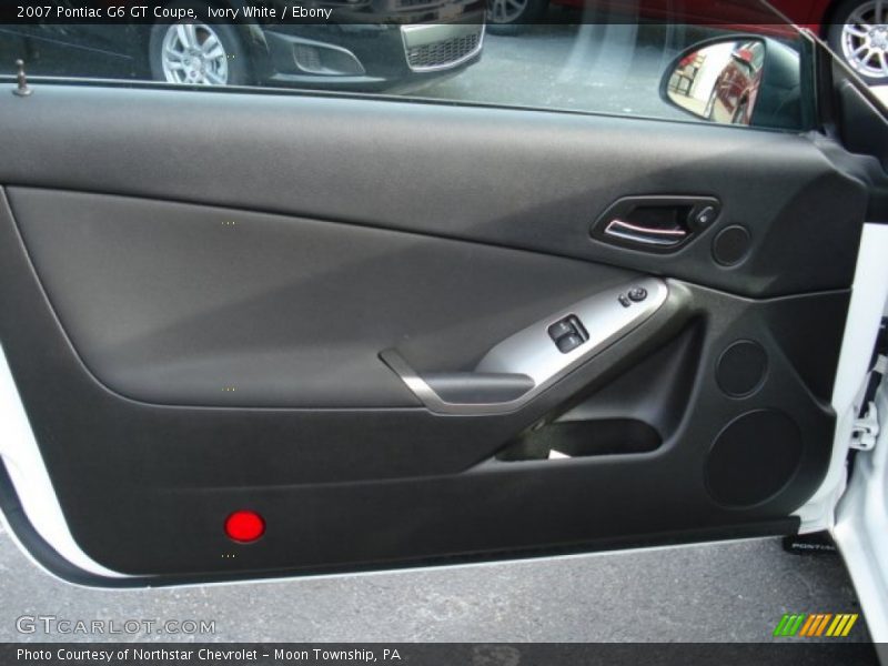 Ivory White / Ebony 2007 Pontiac G6 GT Coupe