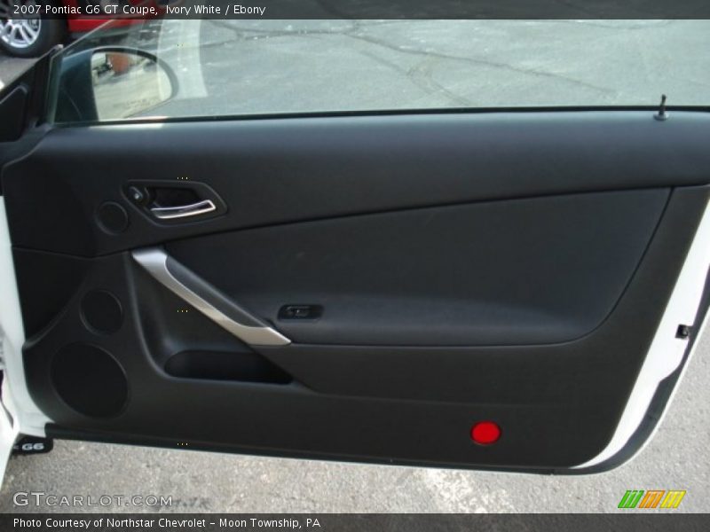 Ivory White / Ebony 2007 Pontiac G6 GT Coupe