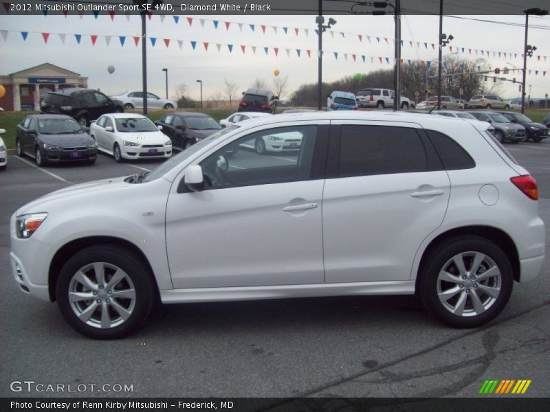  2012 Outlander Sport SE 4WD Diamond White