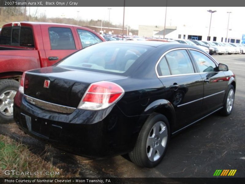 Black Onyx / Gray 2007 Saturn Aura XE
