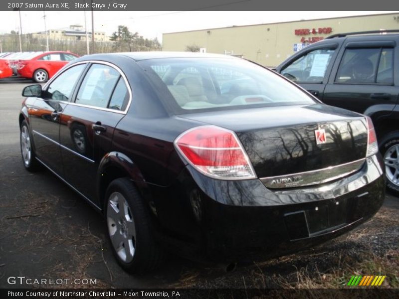 Black Onyx / Gray 2007 Saturn Aura XE