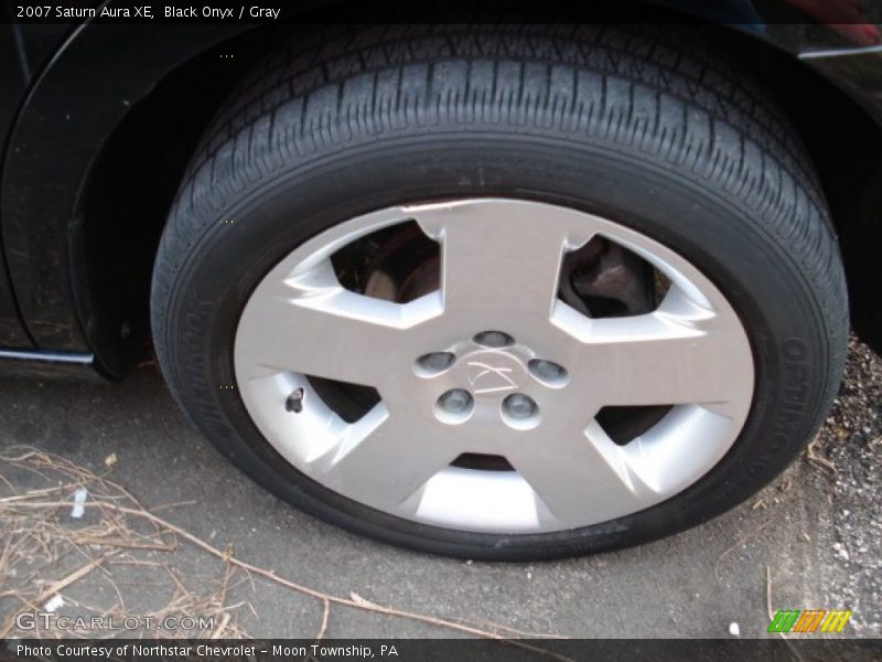 Black Onyx / Gray 2007 Saturn Aura XE