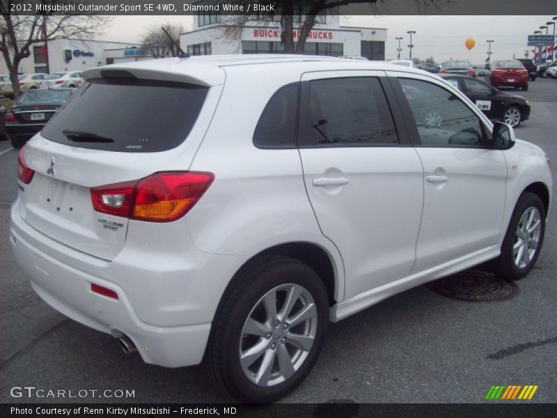  2012 Outlander Sport SE 4WD Diamond White