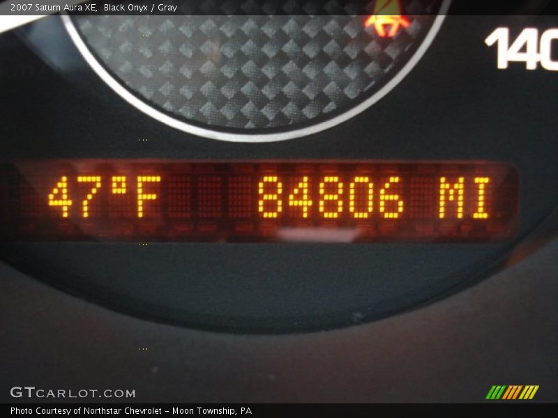 Black Onyx / Gray 2007 Saturn Aura XE
