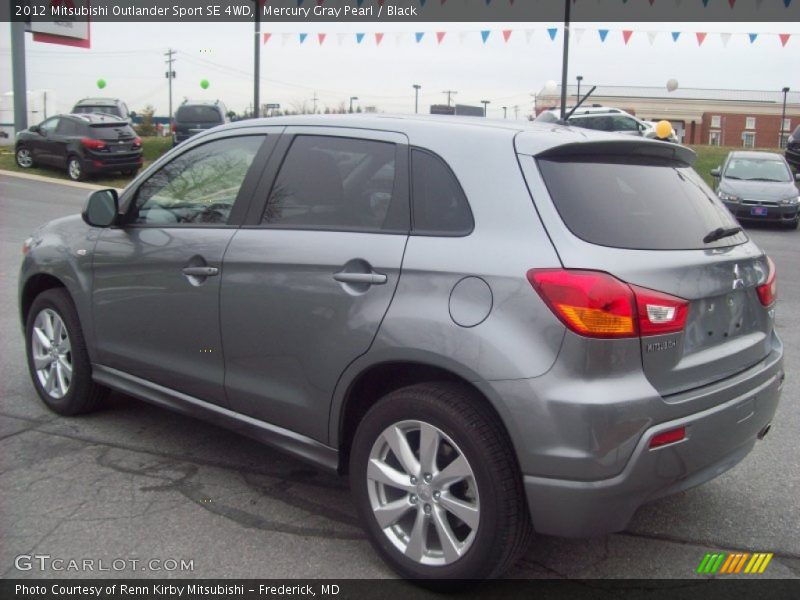 Mercury Gray Pearl / Black 2012 Mitsubishi Outlander Sport SE 4WD