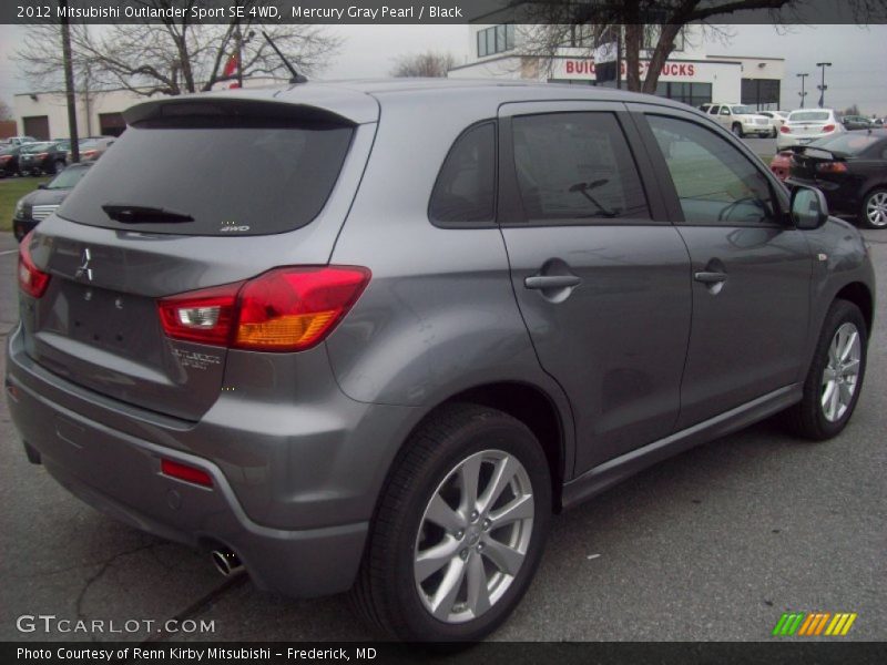 Mercury Gray Pearl / Black 2012 Mitsubishi Outlander Sport SE 4WD