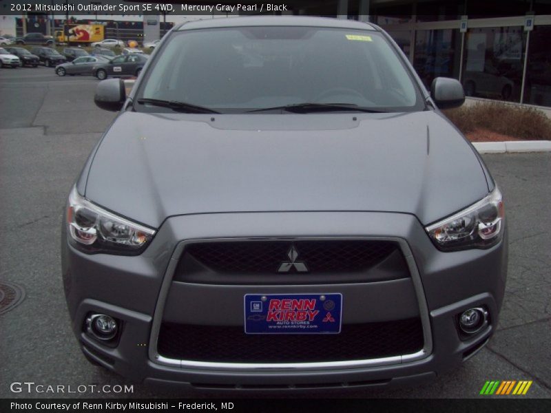 Mercury Gray Pearl / Black 2012 Mitsubishi Outlander Sport SE 4WD