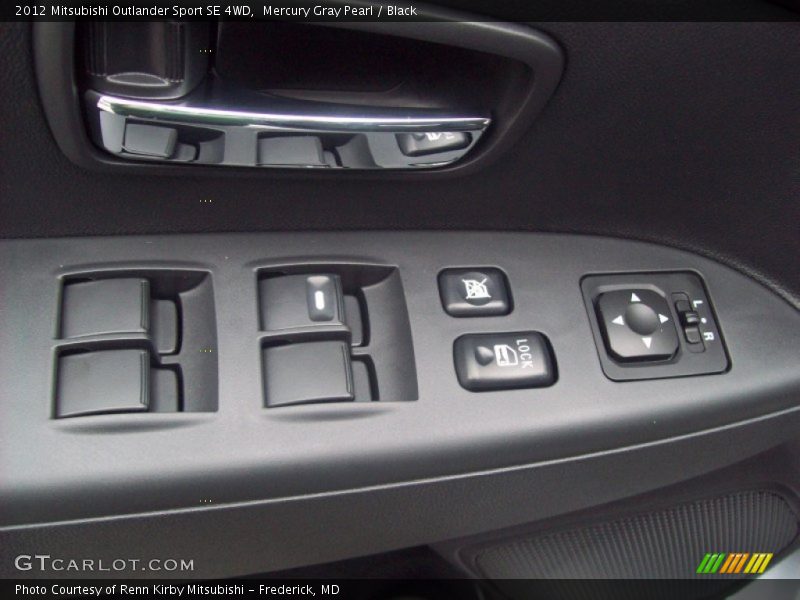 Mercury Gray Pearl / Black 2012 Mitsubishi Outlander Sport SE 4WD