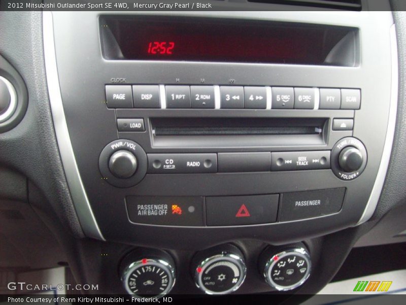 Controls of 2012 Outlander Sport SE 4WD