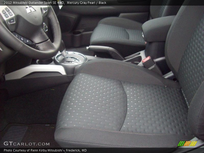 Mercury Gray Pearl / Black 2012 Mitsubishi Outlander Sport SE 4WD