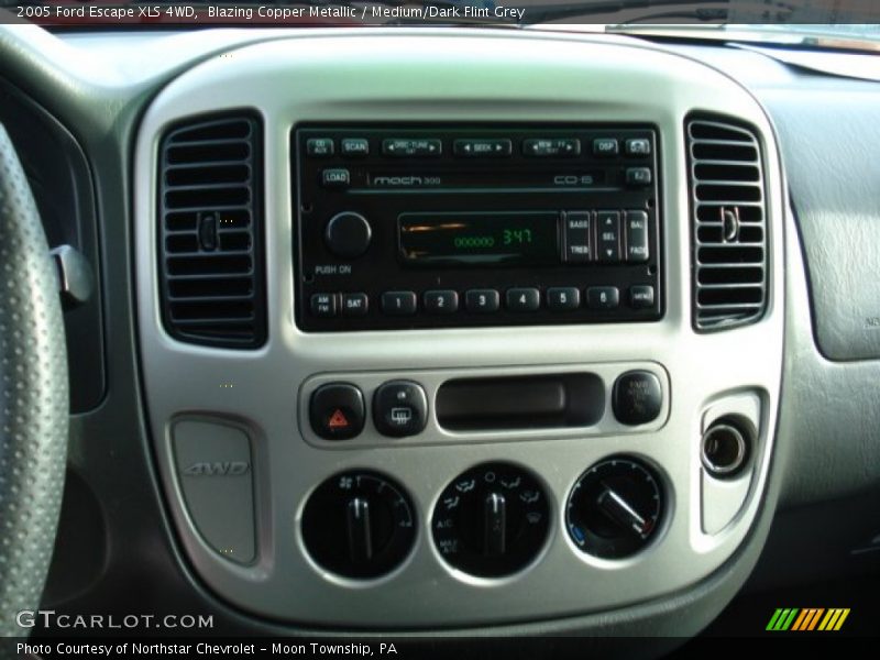 Blazing Copper Metallic / Medium/Dark Flint Grey 2005 Ford Escape XLS 4WD