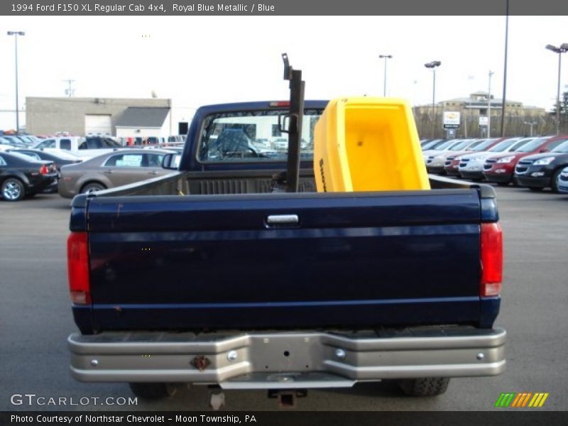 Royal Blue Metallic / Blue 1994 Ford F150 XL Regular Cab 4x4