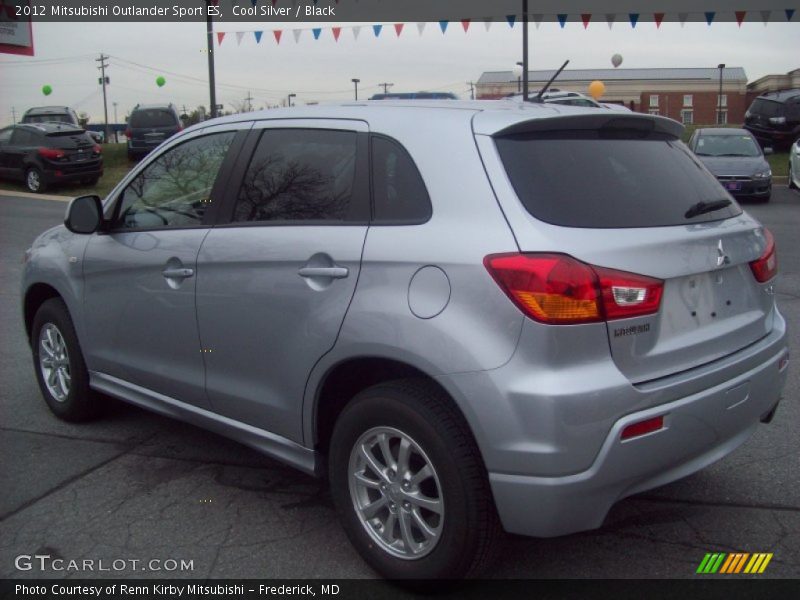 Cool Silver / Black 2012 Mitsubishi Outlander Sport ES