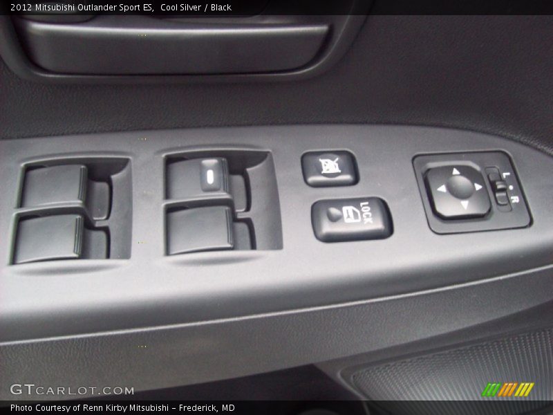Cool Silver / Black 2012 Mitsubishi Outlander Sport ES