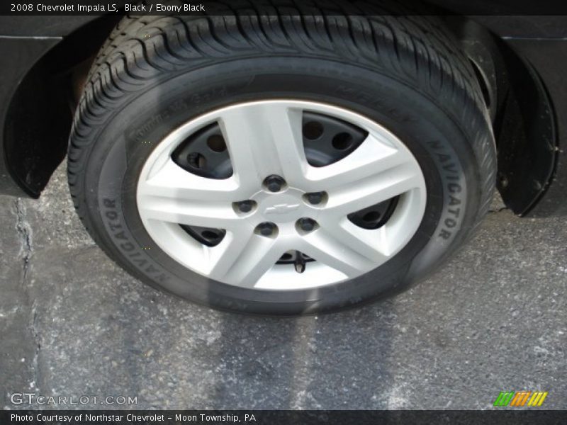 Black / Ebony Black 2008 Chevrolet Impala LS