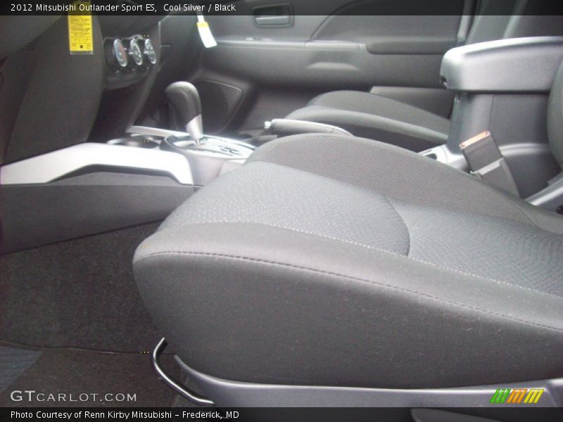 Cool Silver / Black 2012 Mitsubishi Outlander Sport ES