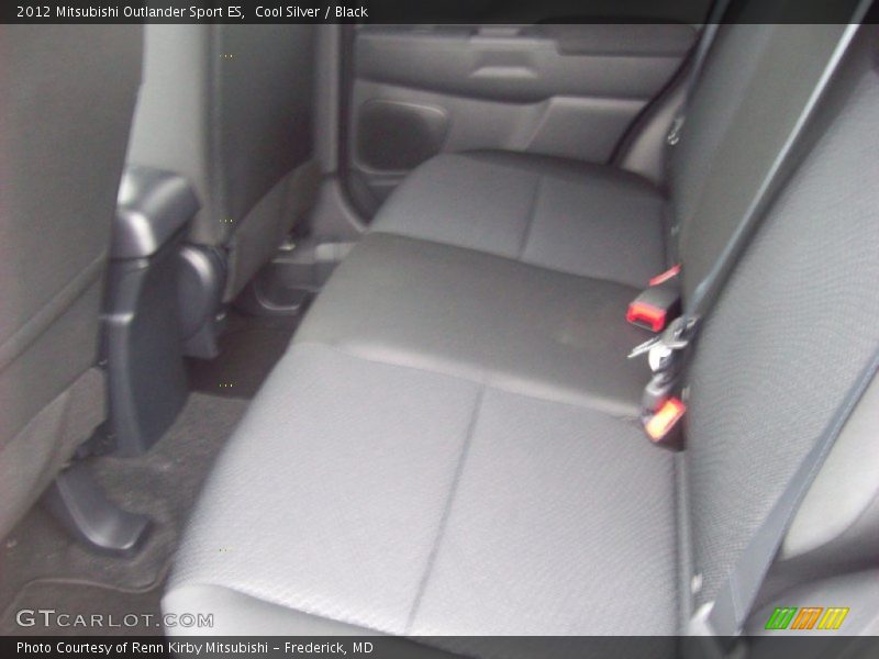 Cool Silver / Black 2012 Mitsubishi Outlander Sport ES